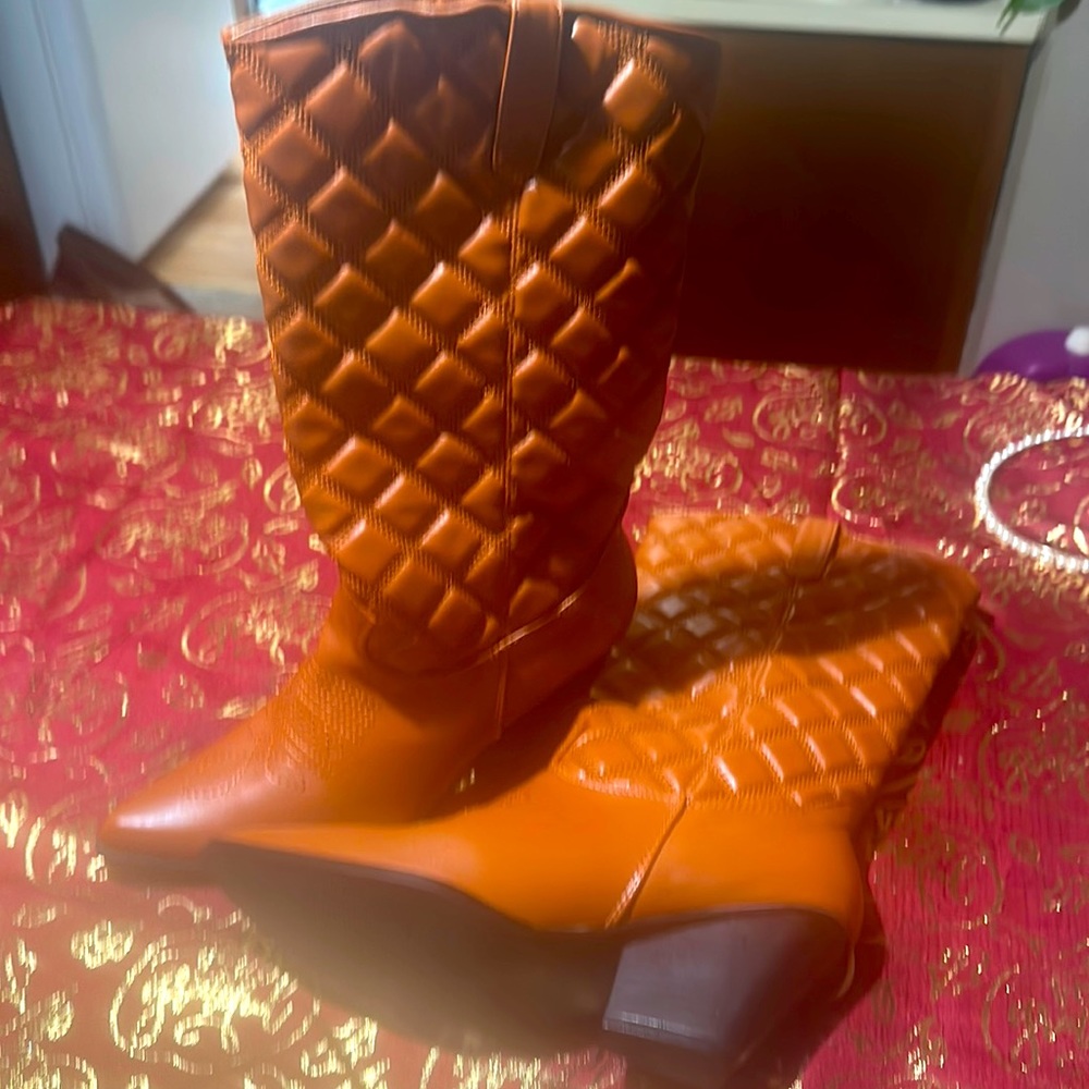 Camel colored boots